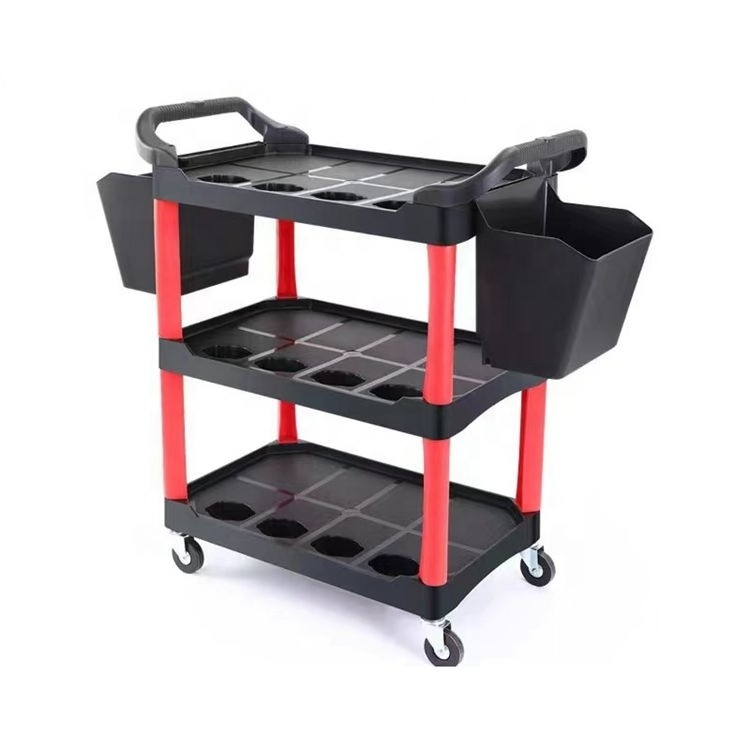 Car Detailing multifunctional washing tools trolley cart