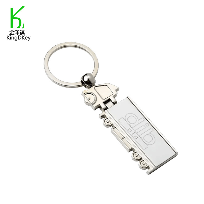 Hot Sale Metal Truck Keychain For Custom Promotion Gift With Cute Design Shaped Model Car Keyring Wholesale