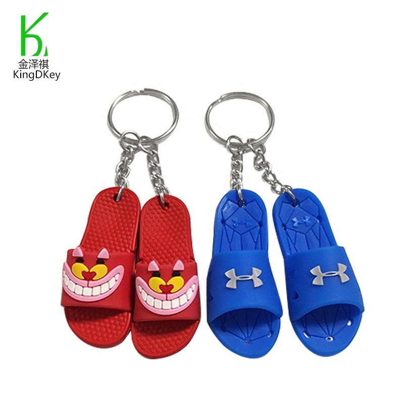 2021 Mini Sneaker 3D Slipper shoe Keychain Couple Bag Pendant AJ Collection Value Keyring