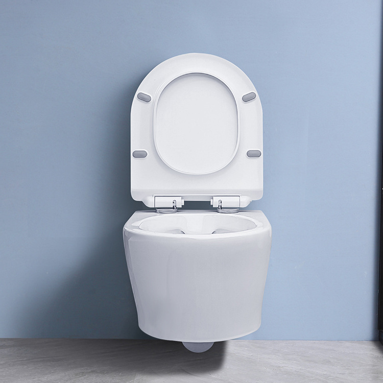 Kidoir 2024 new sanitary ware chinese design wc one piece white ceramics wall hung toilet for hotel bathroom