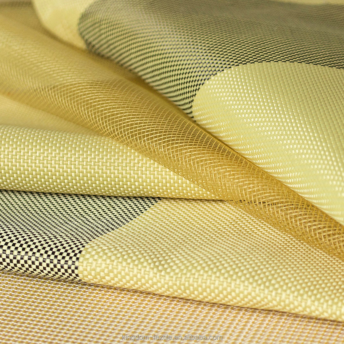 High strength 1500D Flame Retardant Woven Twill Plain Aramid fiber Fabric Kevlar Fabric