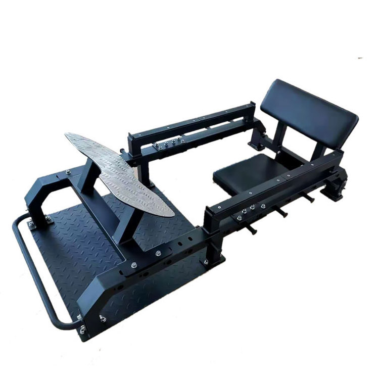 Home Fitness Hip Thrust Glute Thruster Bench Foldable Commercial Hip Trainer Thrust Machine