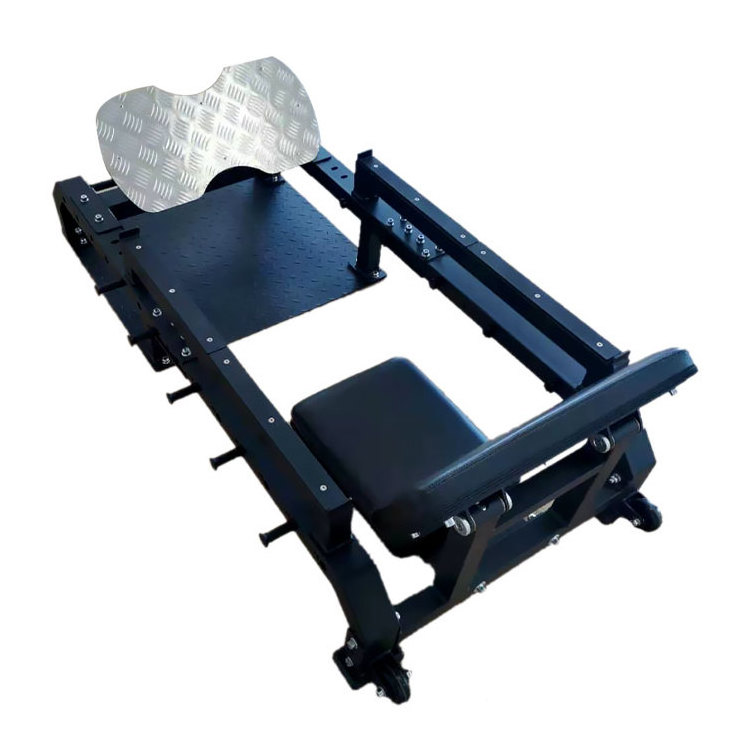 Home Fitness Hip Thrust Glute Thruster Bench Foldable Commercial Hip Trainer Thrust Machine