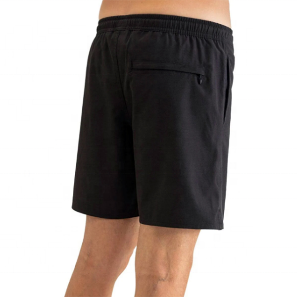 Custom hot black mma shorts with long slits