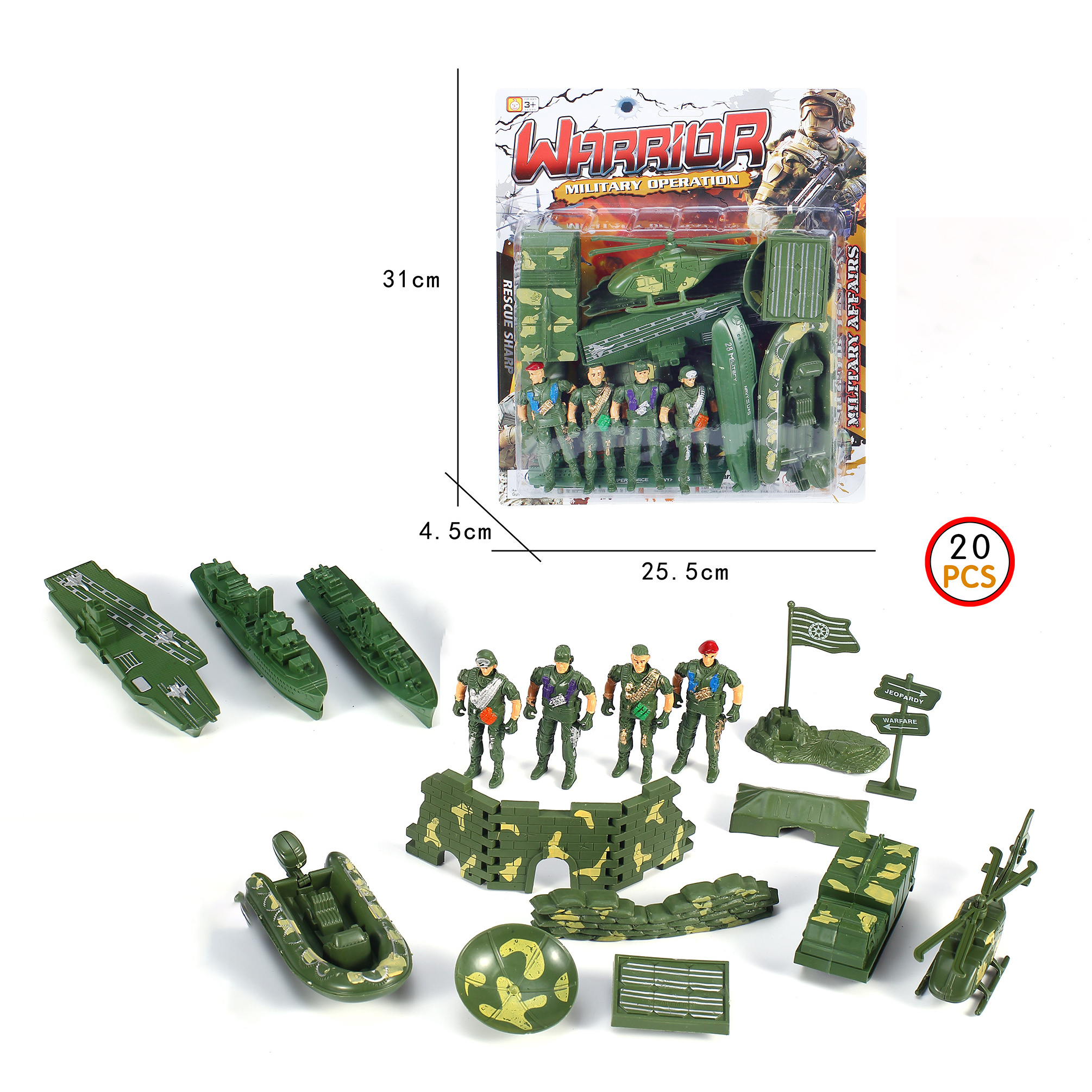 Factory Cheap Special Forces Army Mini Soldier Toy Set Military Small Soldiers Toys-action Figure Set