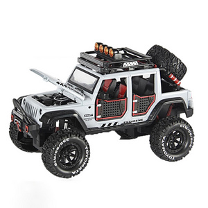 Car Toy Car Model Die Good Quality Alloy 1/24 Simulation Alloy Cast Off Road Car for Kids Display Box Metal Unisex 1:24 48 PCS