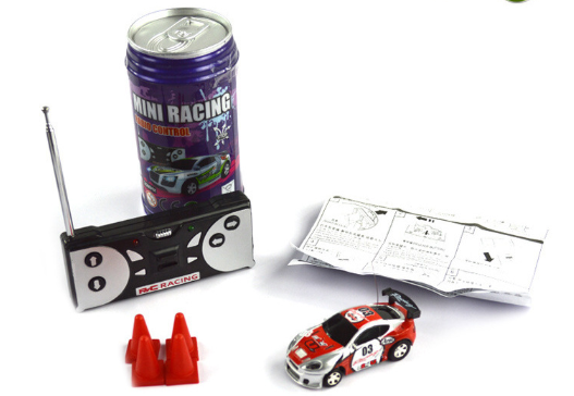 intelligent toys cans 1:63 radio control racing car toys mini rc cars for sale kids play