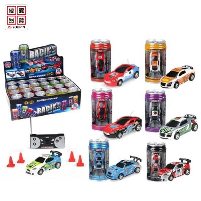 intelligent toys cans 1:63 radio control racing car toys mini rc cars for sale kids play