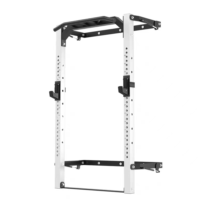 Cross Trainer Gym Equipment Multifunctional Smith Foldable Squat Rack Full Squat Rack For Personal Trainer Gym