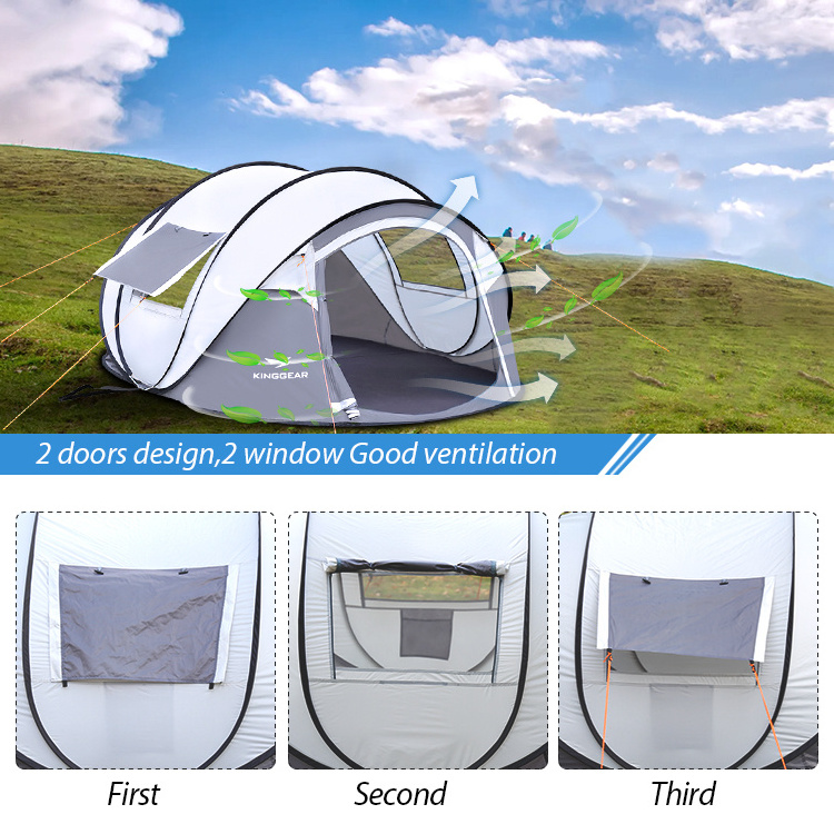 RTS KingGear Portable Garden Tent Outdoor Camping Dome Tent