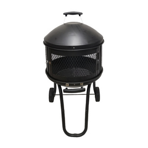 Easy to Move 20inch Outdoor Garden Backyard Steel Wood Burning Fire Pit