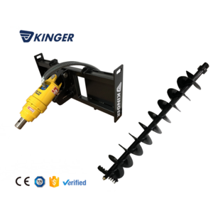 excavator crane used hydraulic rotary earth auger drill bits for earth drilling machine auger