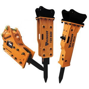 KINGER Hydraulic Rocky Hammer Breaker TOP breaker for mini excavator hydraulic rock breaker price