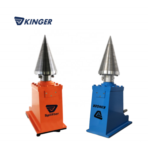 Quality steel log wood splitter hydraulic screw cone log splitter for sale