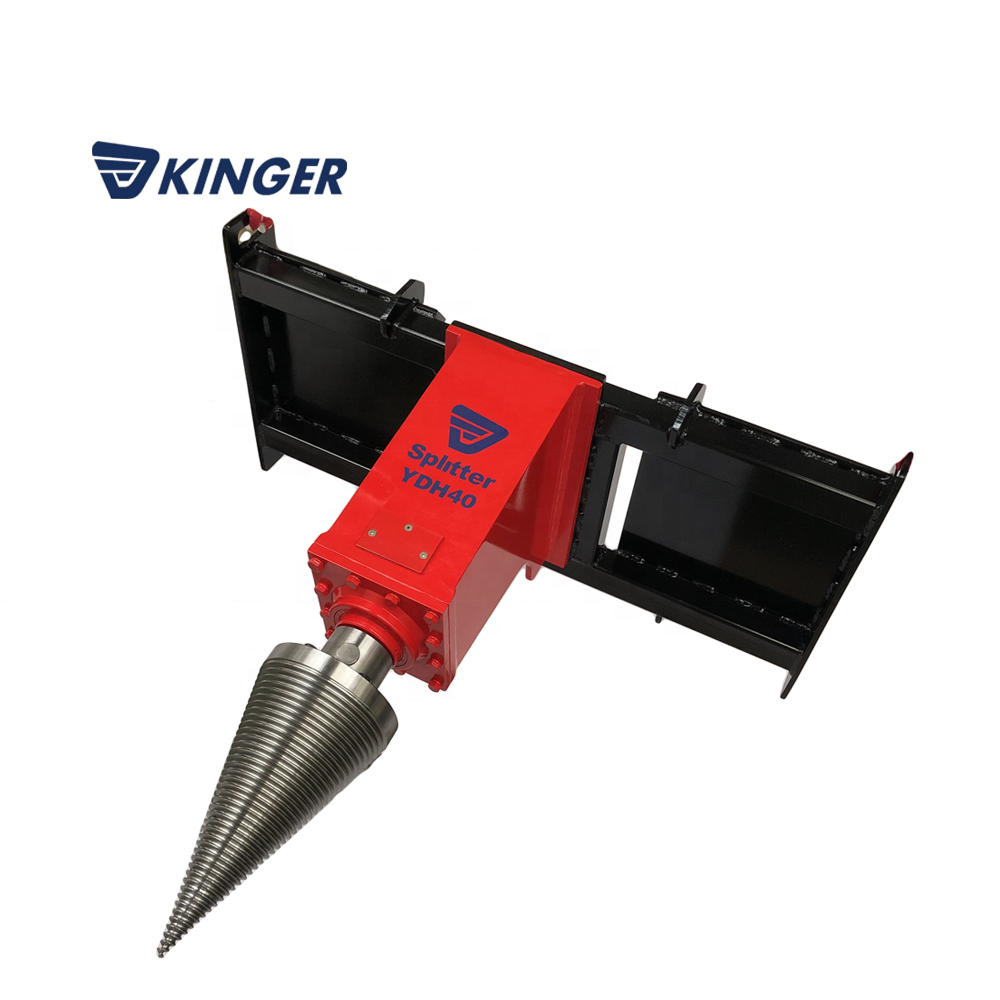 KINGER Wood splitter / firewood cutting machine / cone screw log splitter