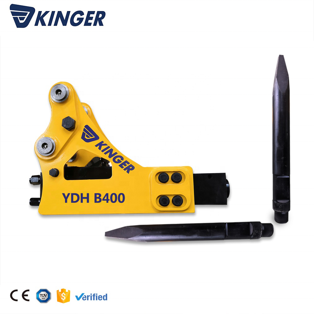 KINGER Hydraulic Rocky Hammer Breaker TOP breaker for mini excavator hydraulic rock breaker price