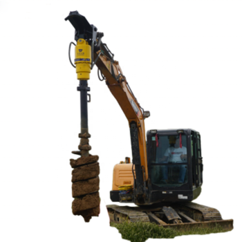 earth drill auger by hydraulic driving skid steer earth auger drilling machine earth auger drill