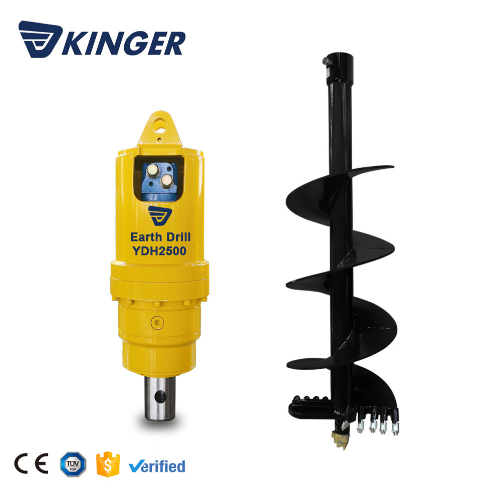 2024 hot sale heavy duty ground earth digger earth auger drill bits for hole drilling