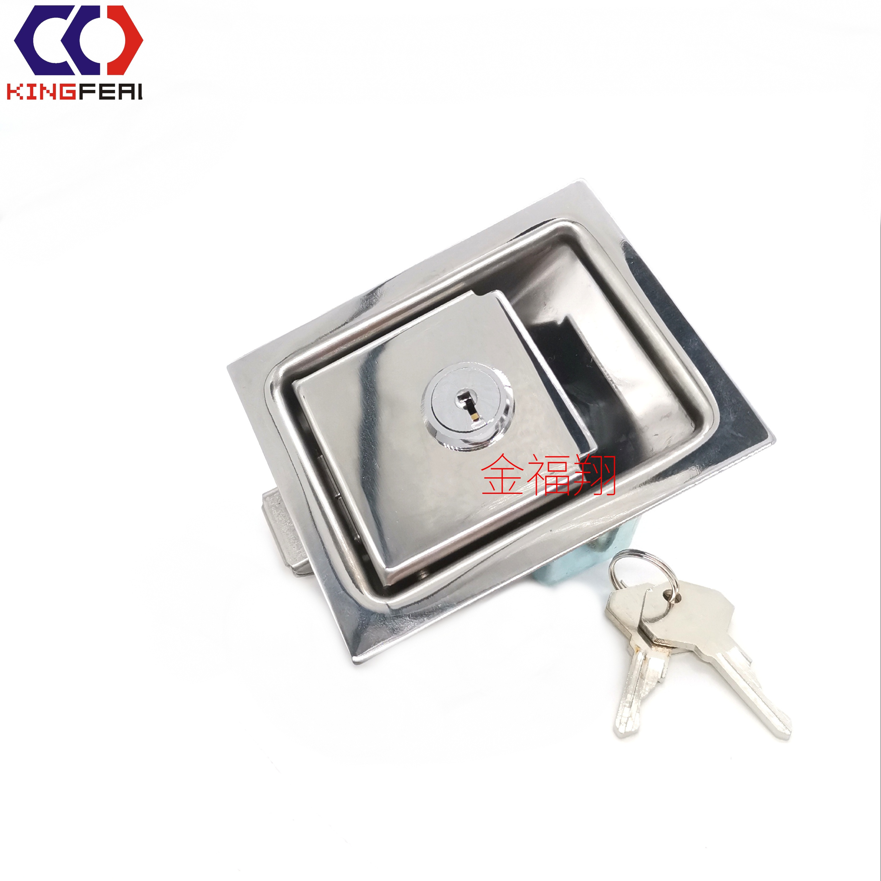 High quality similar SOUTHCO 304 stainless steel gate lock pull open lock paddle latch