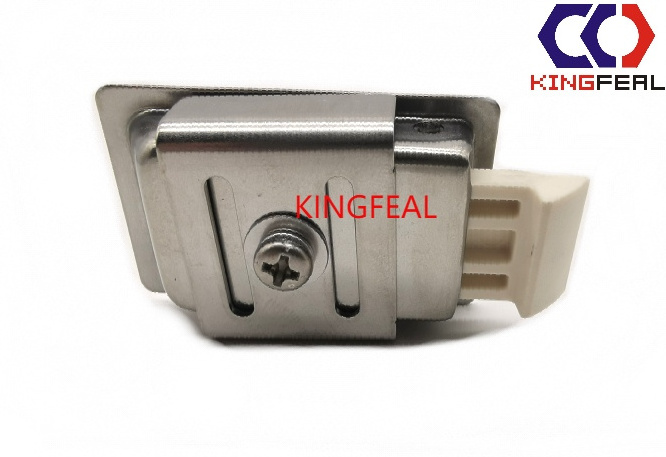 Similar to SOUTHCO 64-01-10 stainless steel pull buckle lock  small Paddle Latch push type door lock