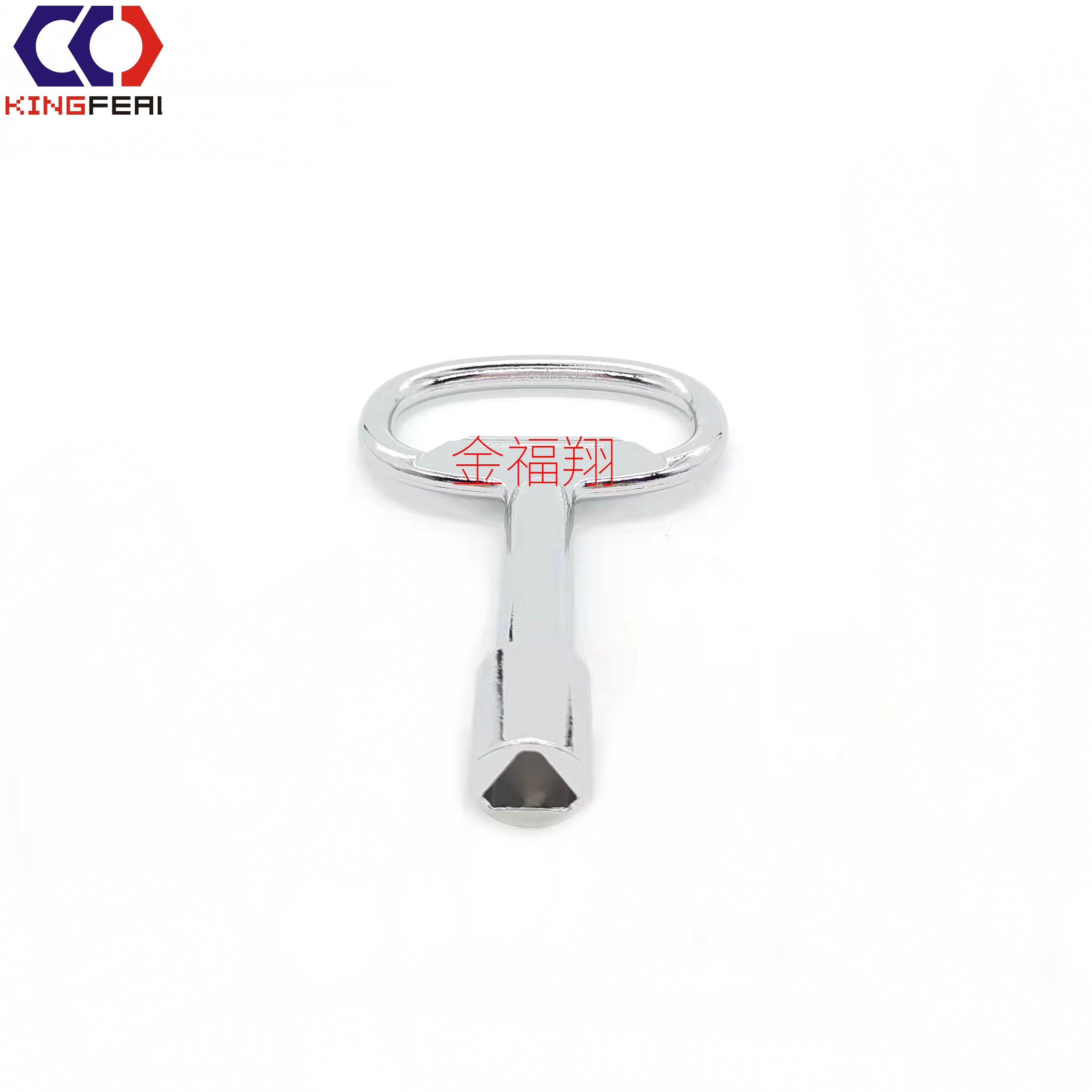 Boutique long handle inner hexagonal/triangular key tool lock key