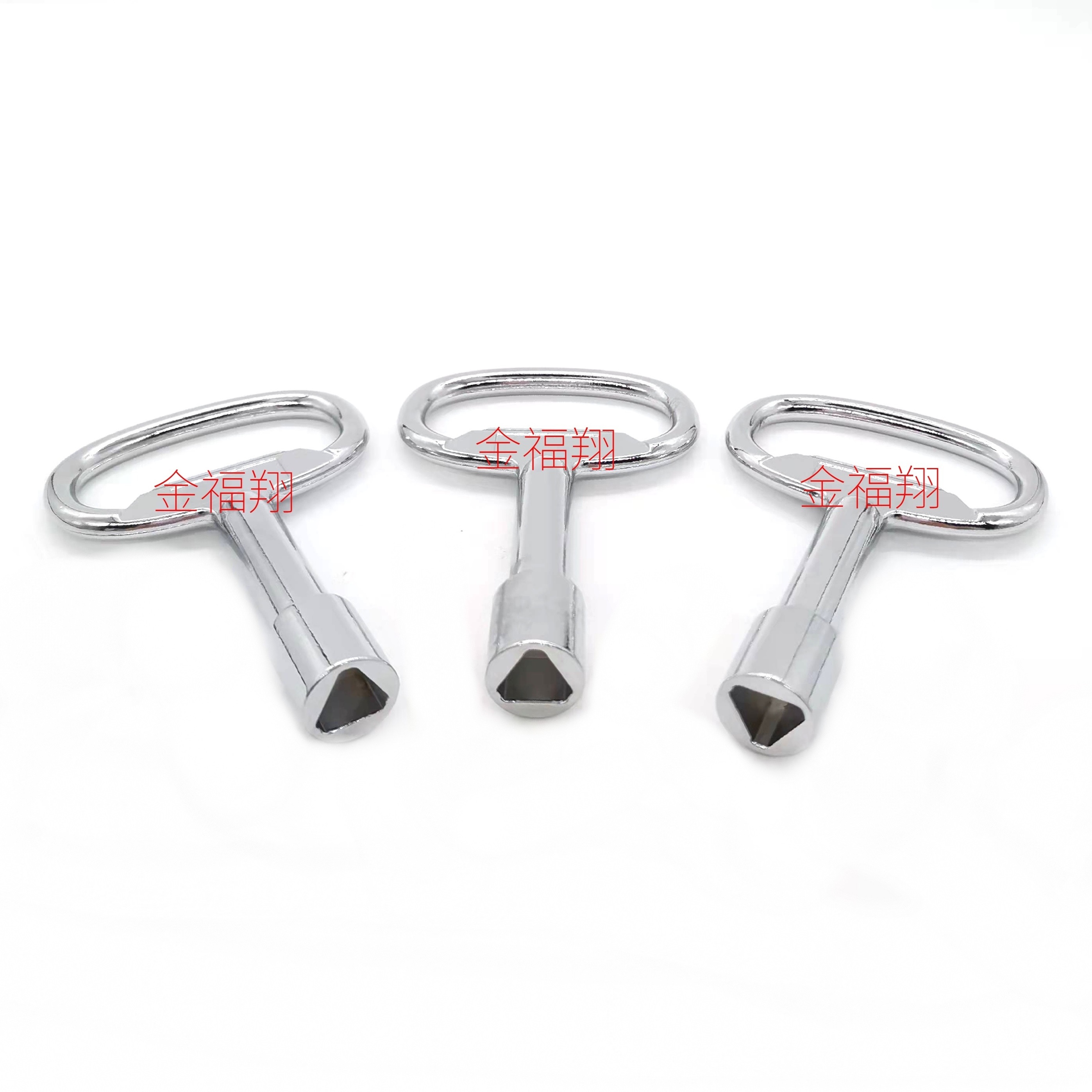 Boutique long handle inner hexagonal/triangular key tool lock key