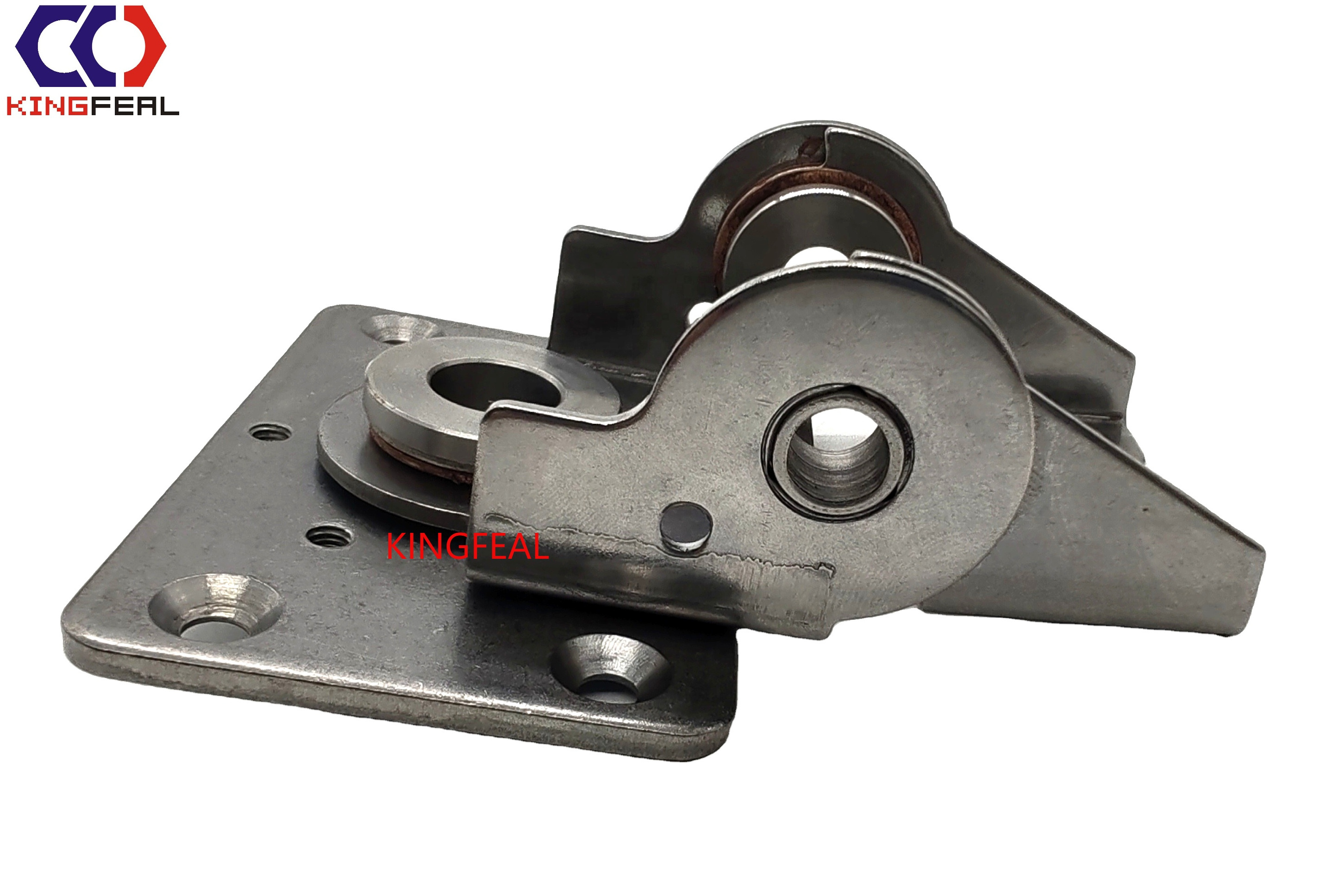 High quality dual axis up, down, left, right rotation 360 degree damping hinge, large torque load-bearing, and any stop hinge