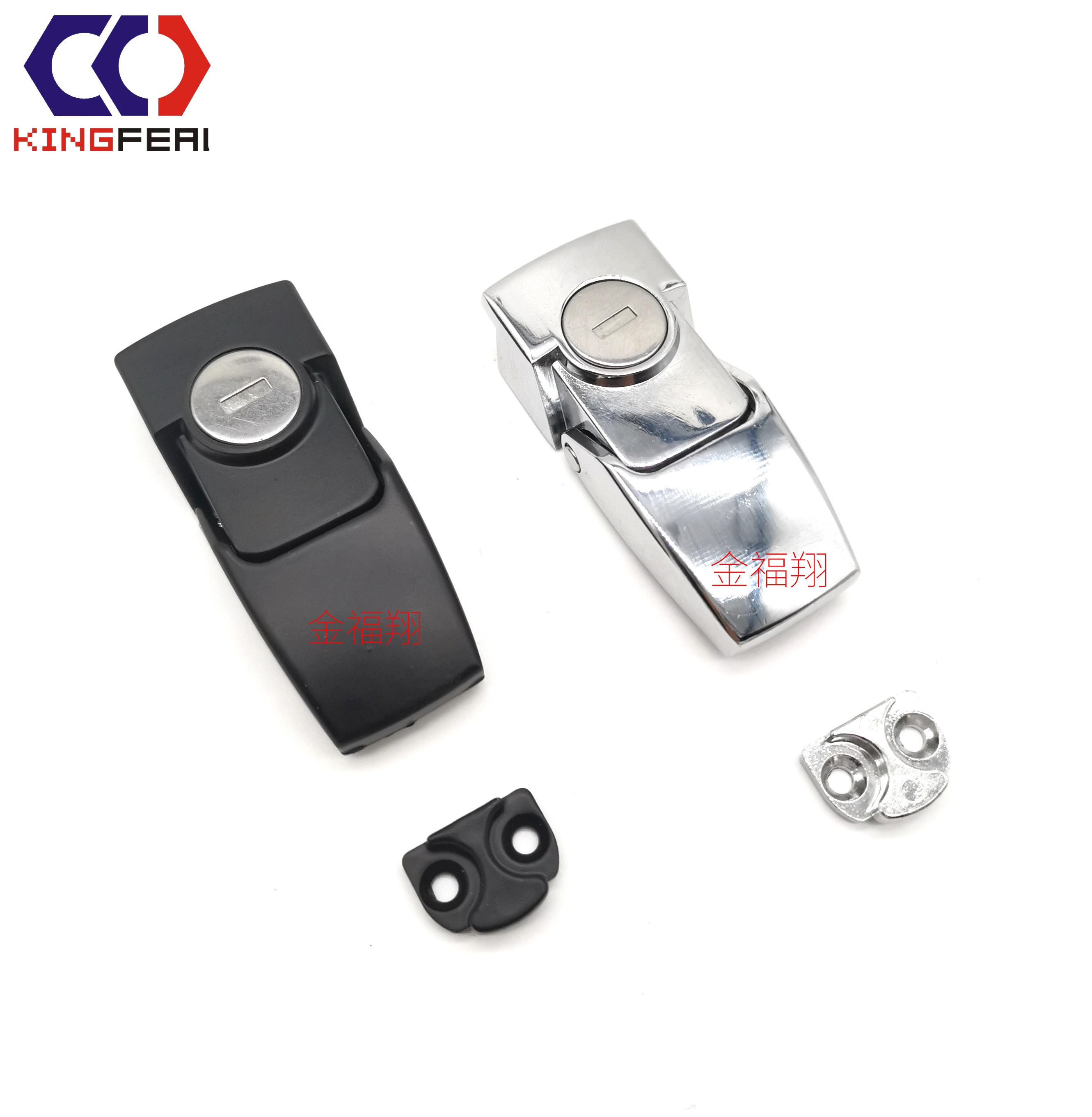 Manufacturer's direct sales high-quality pull type door lock pocket buckle lock hidden buckle trunk lock buckle