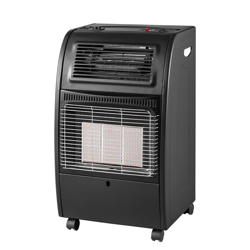 Kingfer multi function 2 in 1 heating electric fan and gas room infrared heater