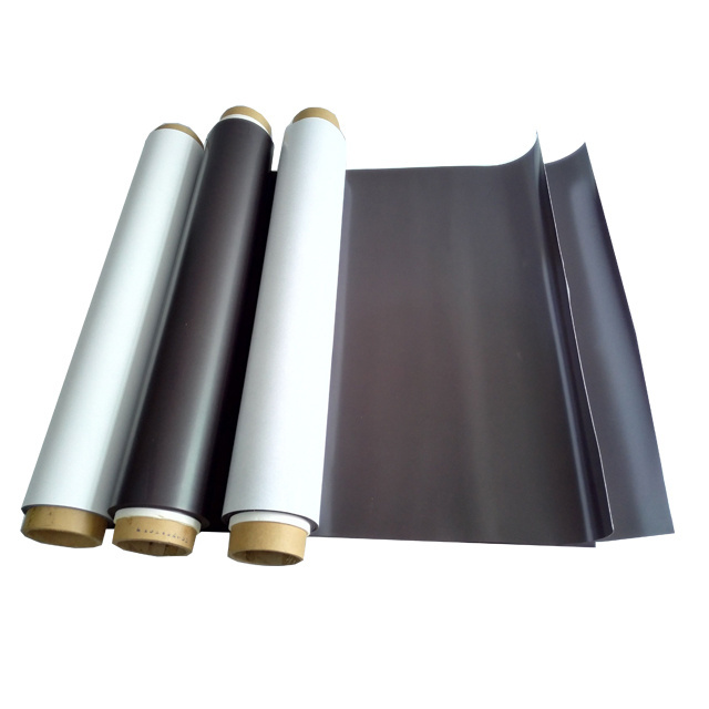 printable white rubber magnet material flexible strip dry erase roll pvc rubber magnetic sheet