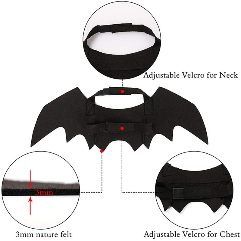 pet products bat wings pet apparel accessories bat costume clothing dog halloween costume