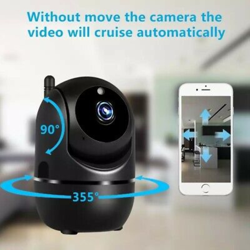 1080P Indoor WiFi Night Vision App Control Pan Tilt CCTV Surveillant Camera Smart Baby Monitor Bebe IP Wifi Camera