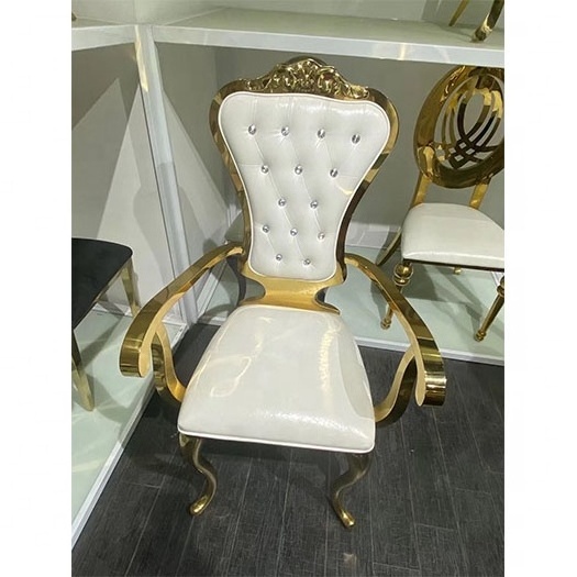 Hotel Banquet Wedding High Back King Throne Chairs