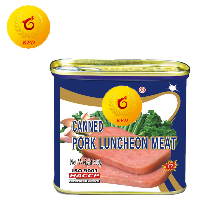 HALAL Certificated Canned Beef Luncheon Meat in can canned Factory Price OEM Brand