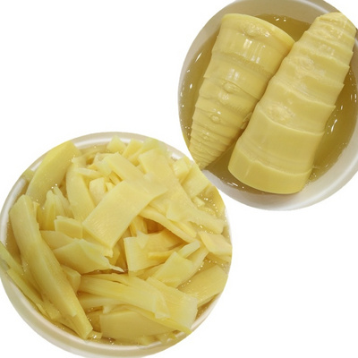 Canned Bamboo Shoot Strip/Slice/Whole/halves in brine Bamboo Shoot Cans