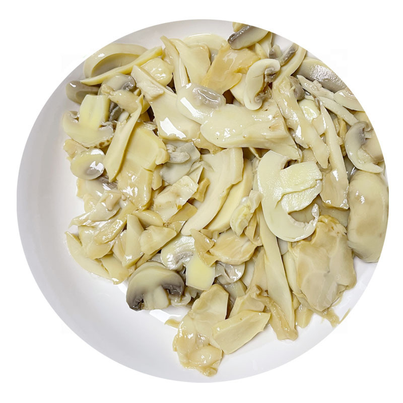 Canned Mushroom Pieces and Stems Mixed Canned King Oyster Mushroom PNS 400g