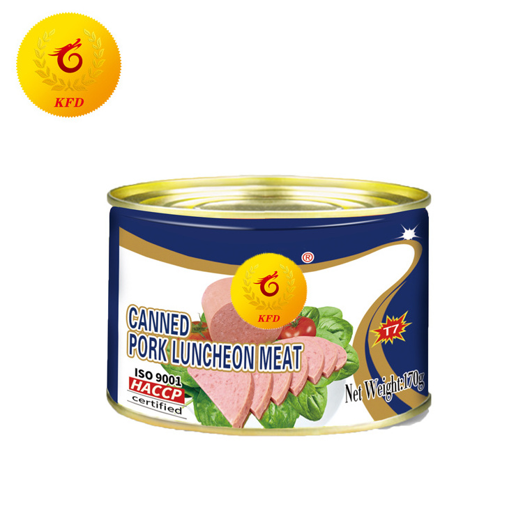 HALAL Certificated Canned Beef Luncheon Meat in can canned Factory Price OEM Brand