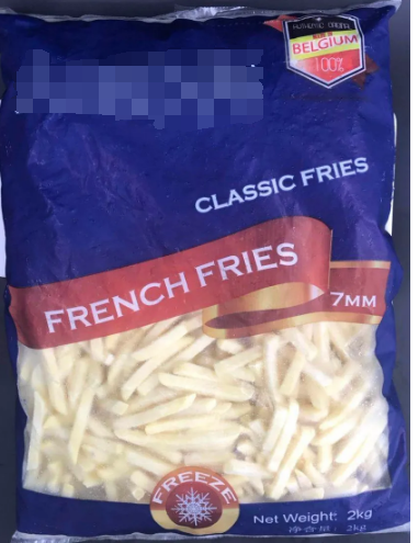 Frozen French Fries Chinese Potato