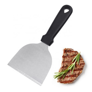 9" Teppanyaki Spatula Steak Shovel BBQ Shovel Griddle Scraper Turner Spatula For Frying Steak Or BB