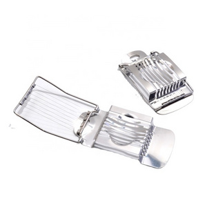 stainless steel egg slicer with wire for kitchen