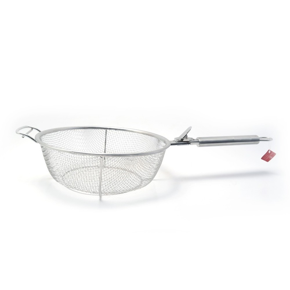 Stainless steel Wire Mesh BBQ Grill Fry Pan KF510036