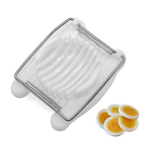 KingForce  high quality kitchen gadgets plastic  egg slicer with stainless steel wire