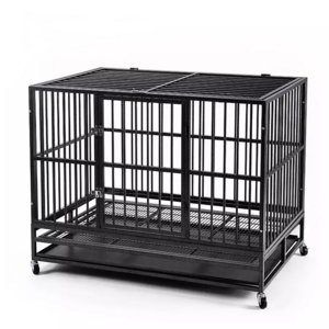 38 inch Dog cage heavy duty pet cage iron cage for large and medium-sized dogs pet house