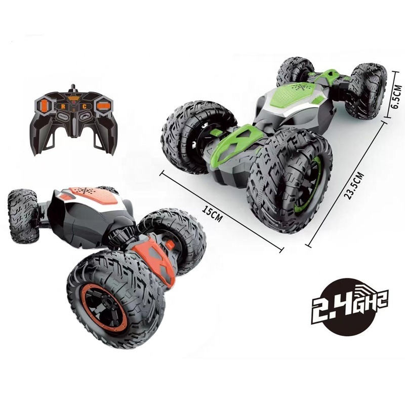 newest hot selling 2.4GHz Double Side Twisting Climbing Car High Quality Remote Control Off Road Drift RC Stunt Car