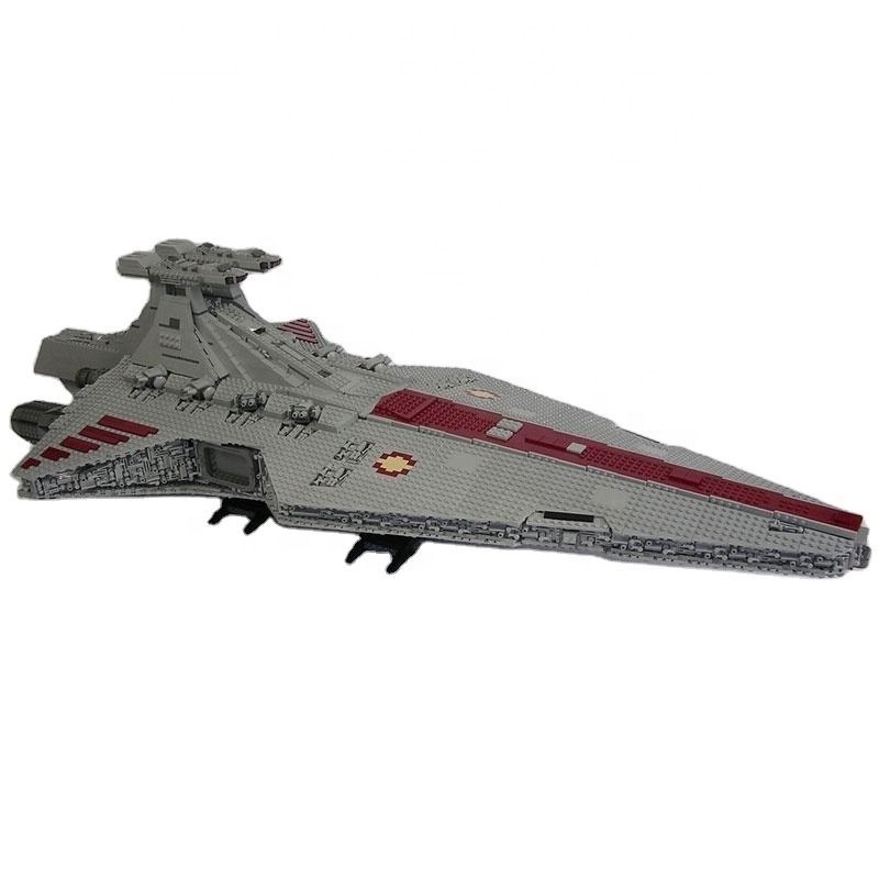 Mould King Star Plan Wars Class Republic Attack Cruiser Star Destroyer Plastic 6685PCS Toy DIY Large Particle Building Blocks