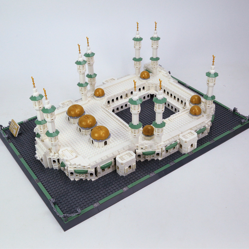 Makkah hajj kaaba islam Hateem Hijr Mosque masjid makka Mecca ramadan kids gift islamic muslim educational building block toys