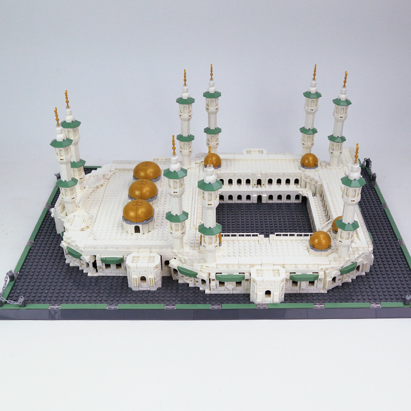 Makkah hajj kaaba islam Hateem Hijr Mosque masjid makka Mecca ramadan kids gift islamic muslim educational building block toys