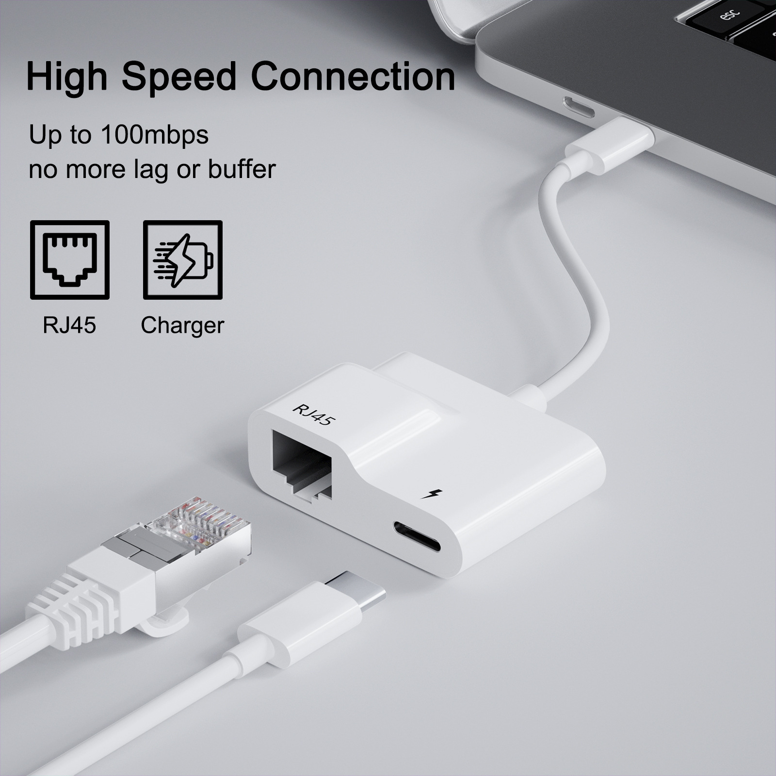 USB C to Ethernet Type C to LAN Gigabit Ethernet Network Wired LAN converter usb otg card reader hub ethernet adapter usb c