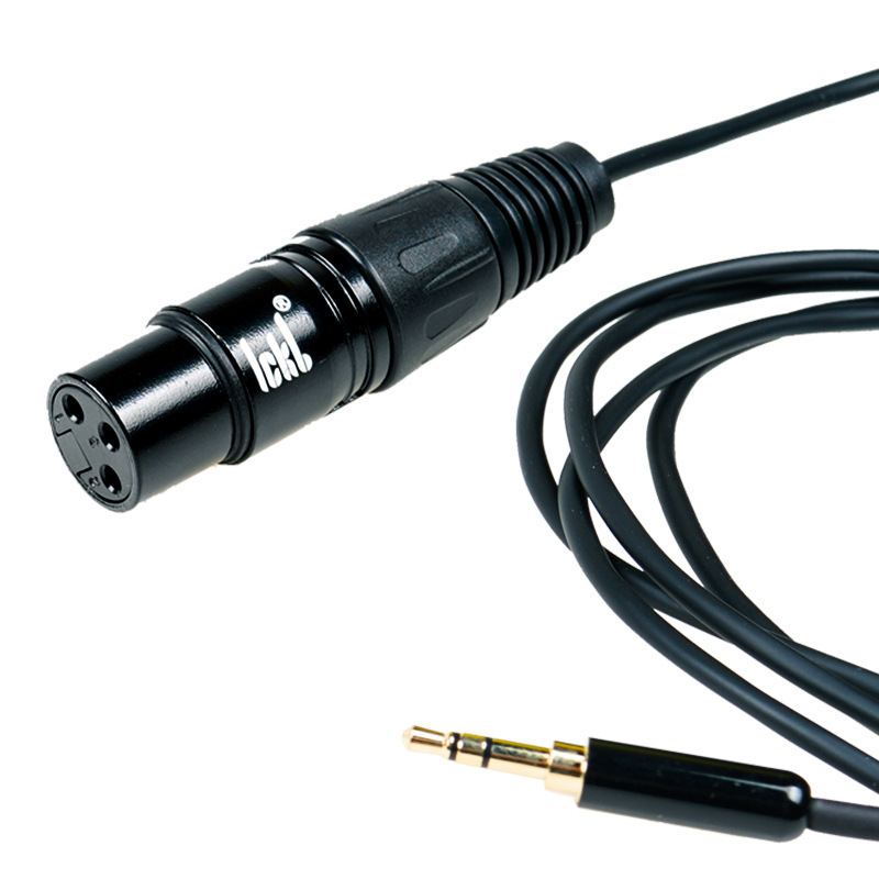 3.5 mm Jack to XLR Cable Male to Female Audio Cable 3.5 mm to XLR Speakers Microphones Cable