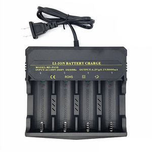 32650 Lithium battery four bad charge 18650 26650 high current fast charge flashlight battery charger 4 slot